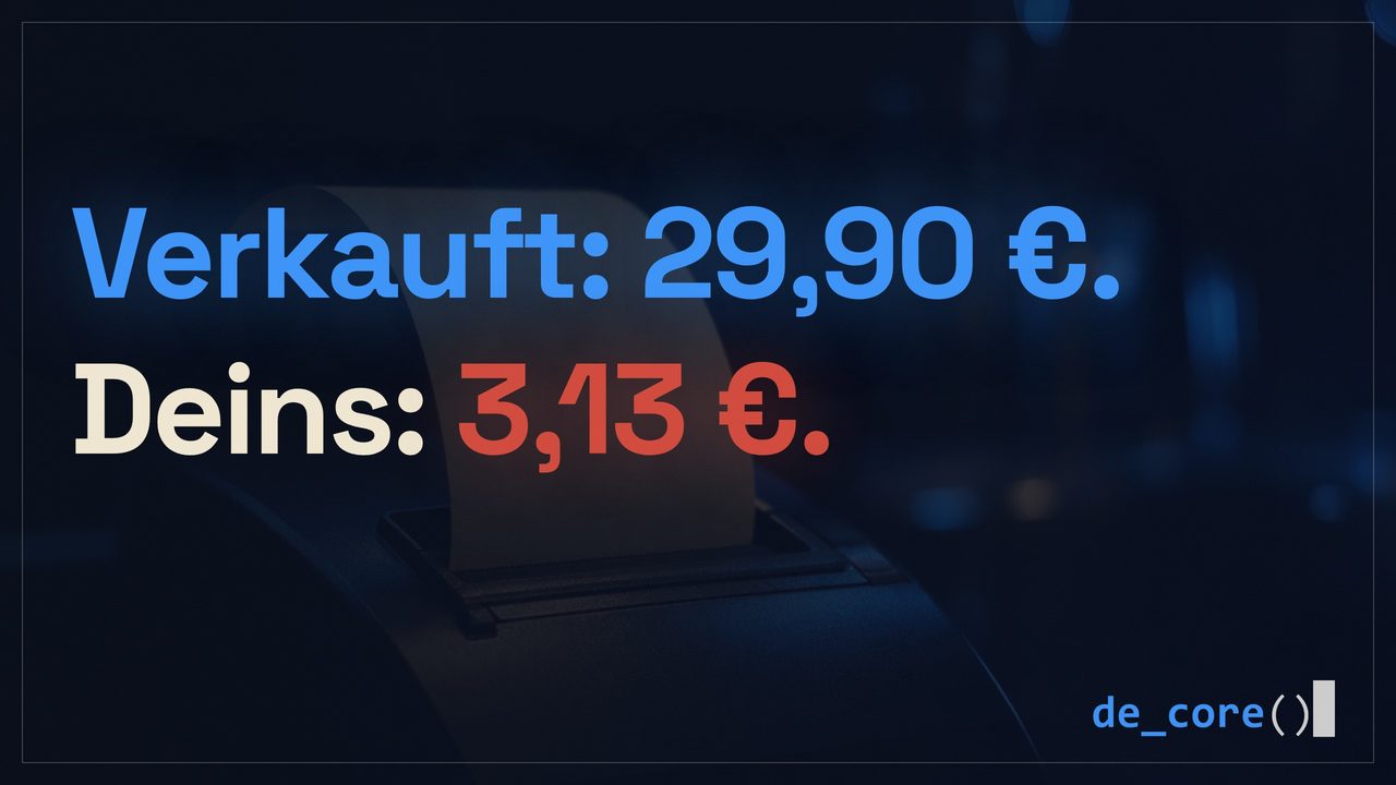 Video: Was bleibt von 29,90 &euro; &uuml;brig? Preiskalkulation im Onlineshop